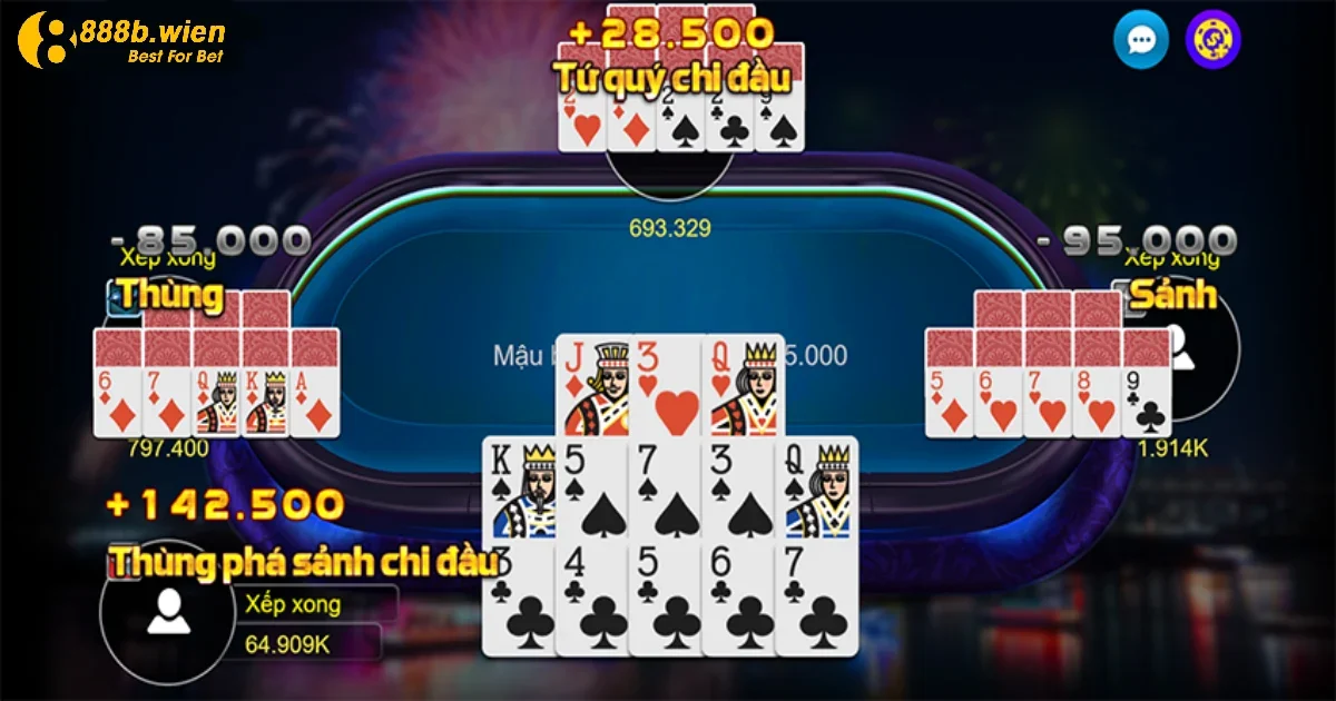 Cách tính điểm trong game bài Binh